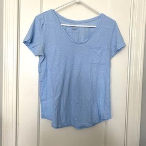 Loft breathable light blue tee